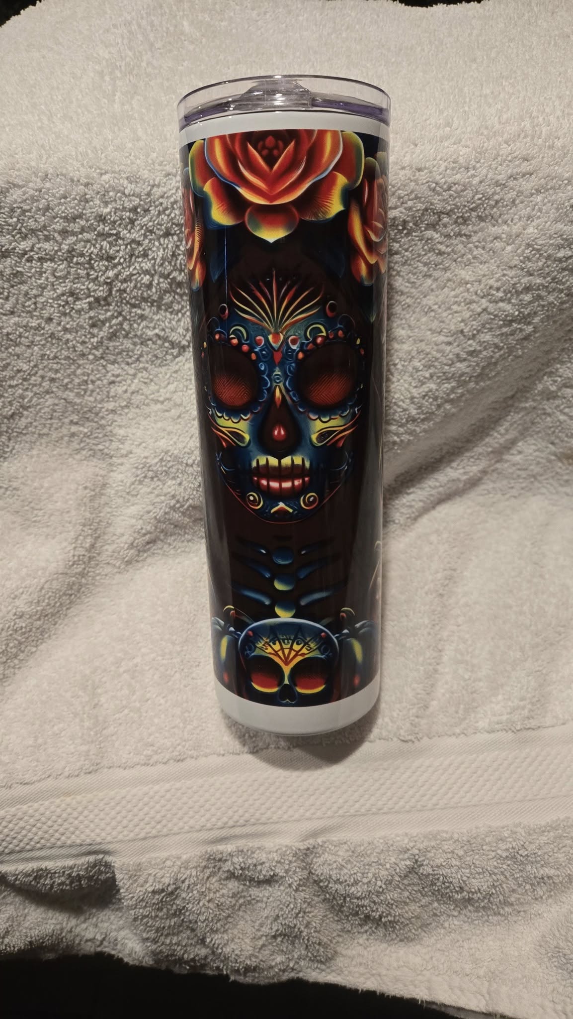 Day of the Dead Sugar Skull Tumbler